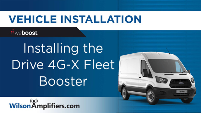 Install Drive 4G-X Fleet